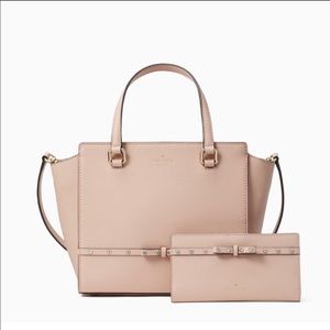 kate spade Laurel Way jeweled warm vellum NWT